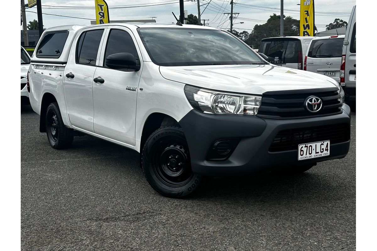 2016 Toyota Hilux Workmate TGN121R Rear Wheel Drive
