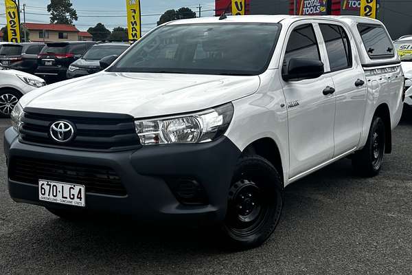 2016 Toyota Hilux Workmate TGN121R Rear Wheel Drive