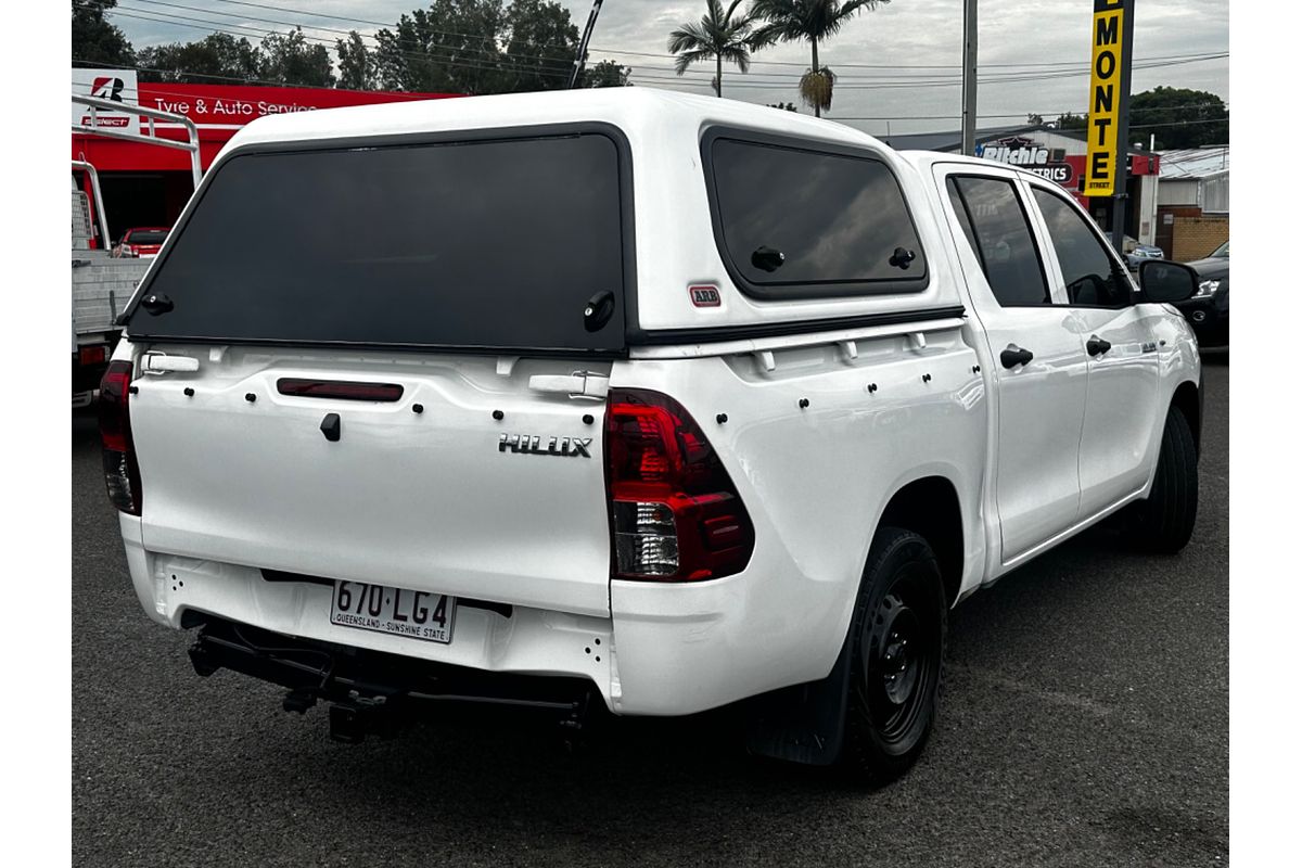 2016 Toyota Hilux Workmate TGN121R Rear Wheel Drive
