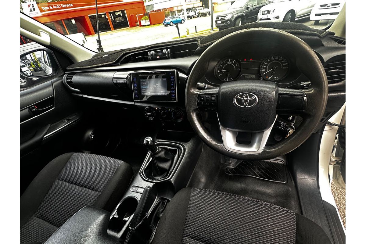 2016 Toyota Hilux Workmate TGN121R Rear Wheel Drive