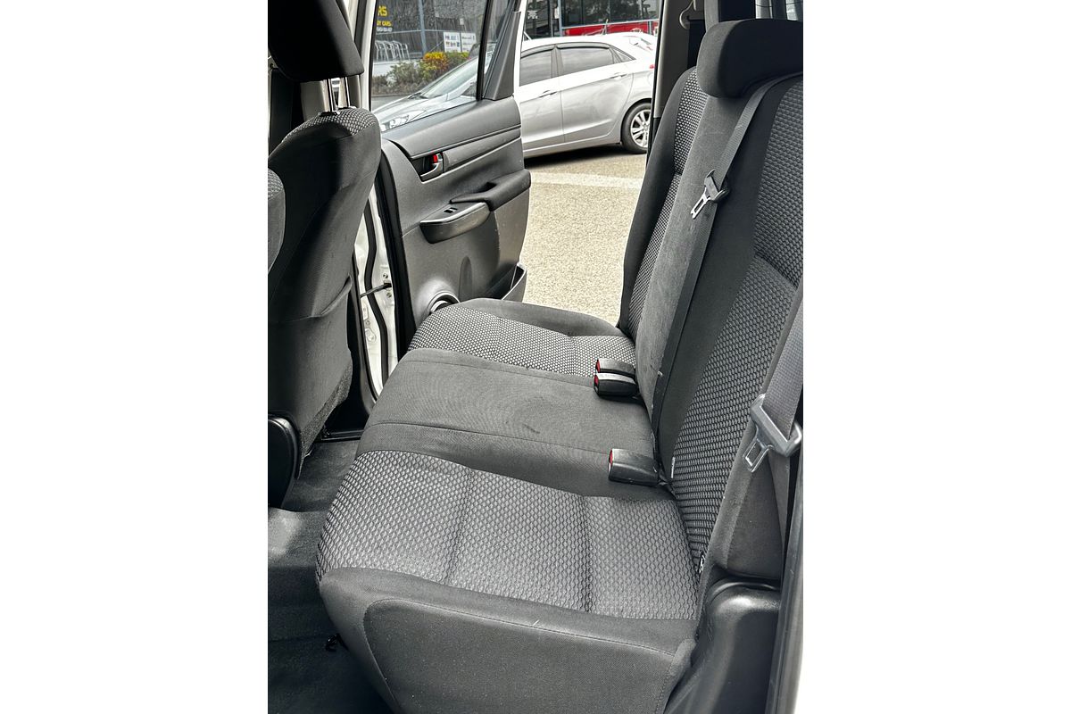 2016 Toyota Hilux Workmate TGN121R Rear Wheel Drive