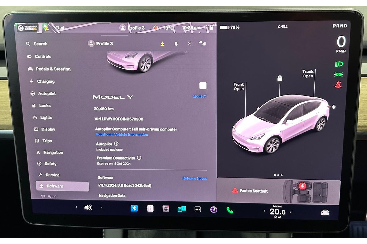 2022 Tesla Model Y Rear-Wheel Drive (No Series)