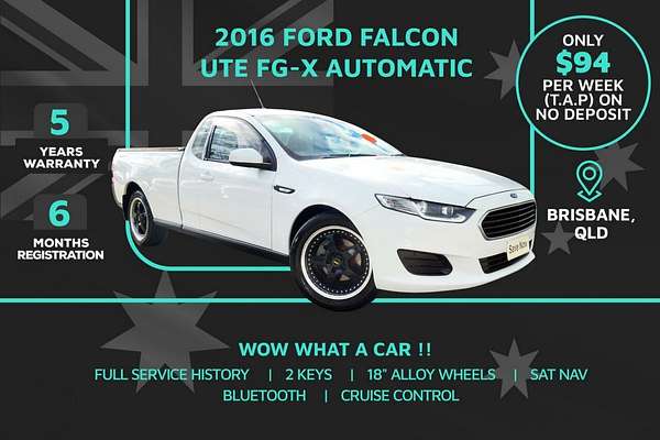 2016 Ford Falcon Ute FG X Rear Wheel Drive