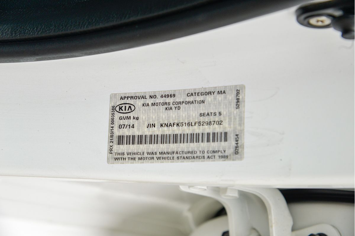 2014 Kia Cerato S YD