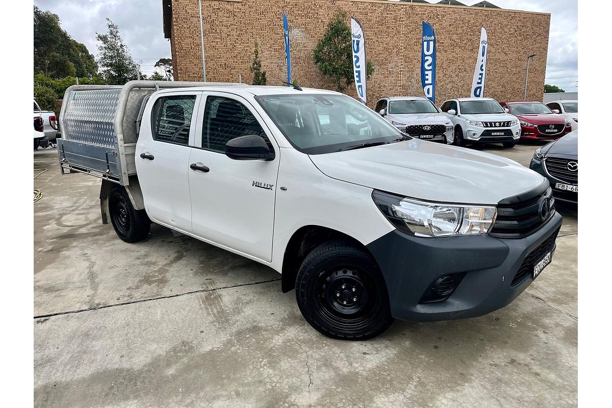 2021 Toyota Hilux Workmate TGN121R Rear Wheel Drive