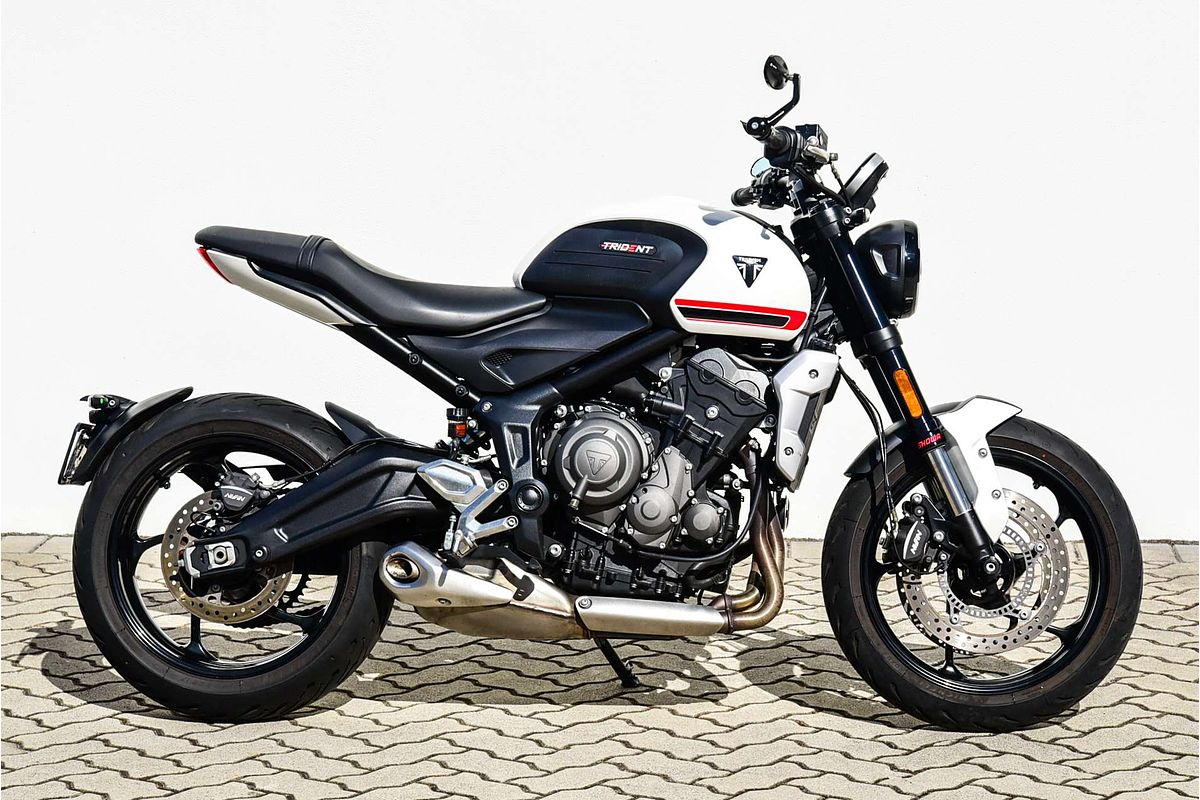 2021 Triumph TRIDENT in WHITE Used Motorcycle Burswood WA