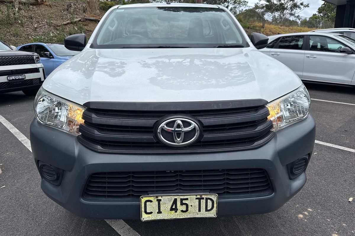 2016 Toyota Hilux Workmate TGN121R Rear Wheel Drive