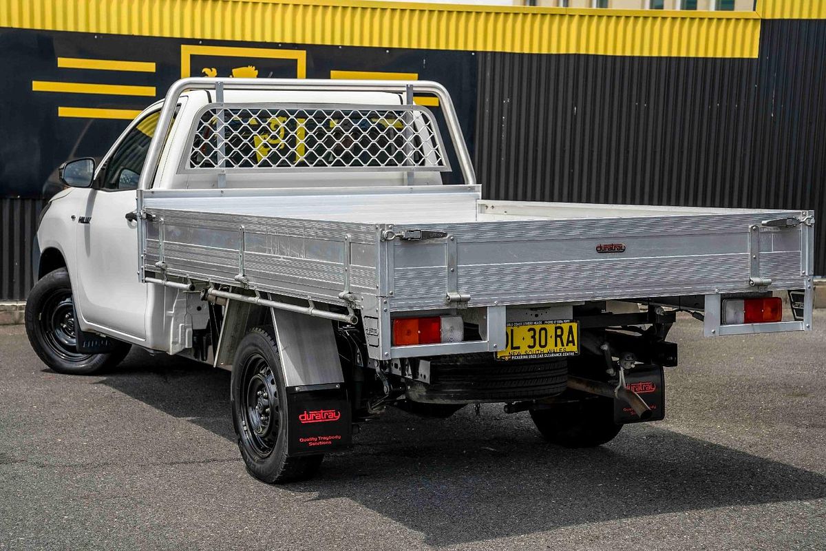 2017 Toyota Hilux Workmate TGN121R Rear Wheel Drive