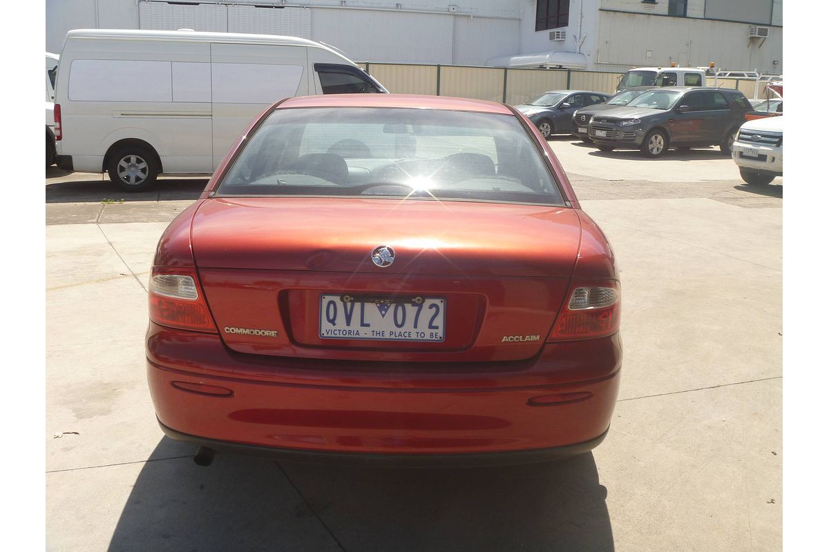 2001 Holden Commodore Acclaim VX