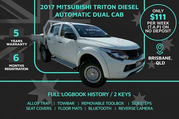 2017 Mitsubishi Triton GLX MQ Rear Wheel Drive