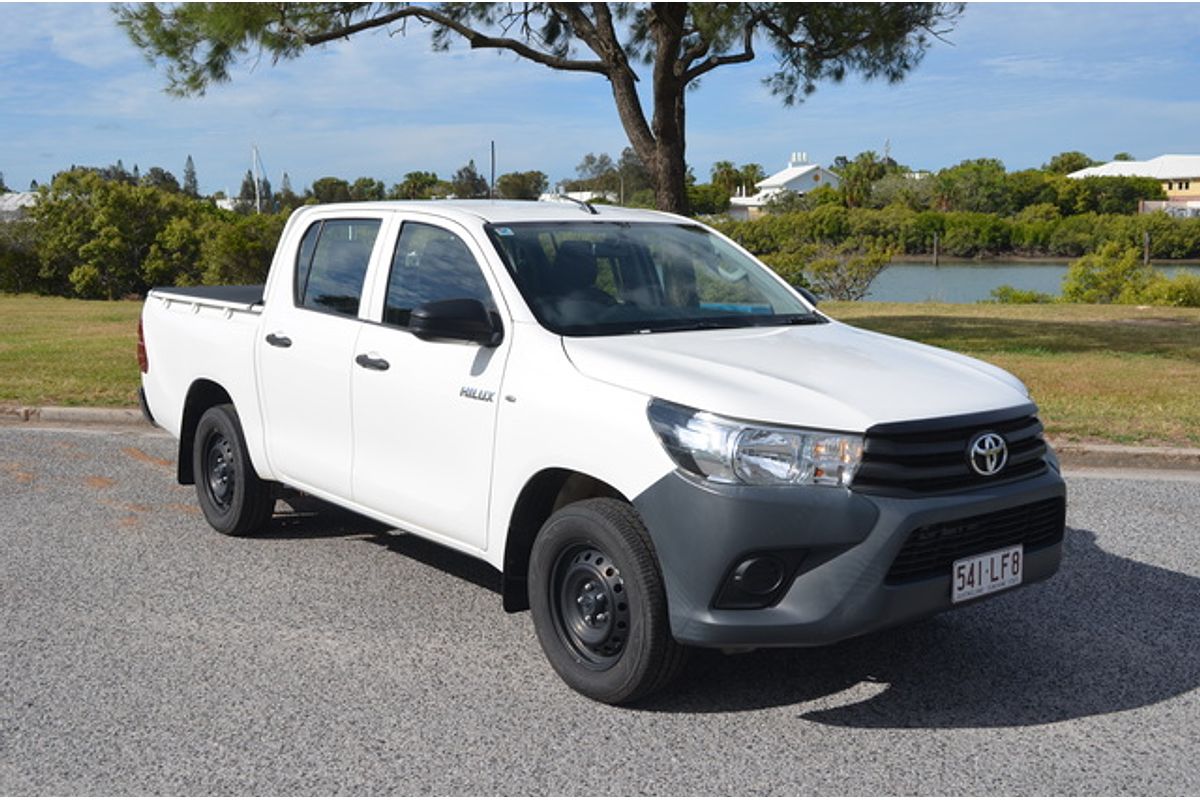 2018 Toyota Hilux Workmate GUN122R Rear Wheel Drive