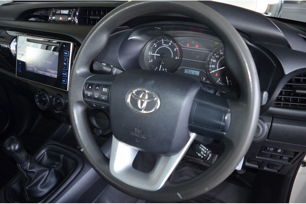 2018 Toyota Hilux Workmate GUN122R Rear Wheel Drive