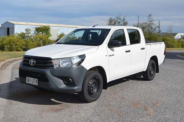 2018 Toyota Hilux Workmate GUN122R Rear Wheel Drive