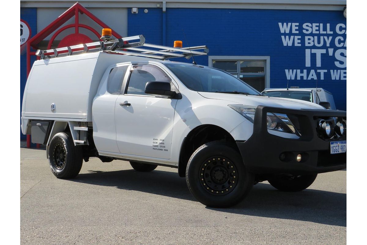2017 Mazda BT-50 XT Hi-Rider UR Rear Wheel Drive