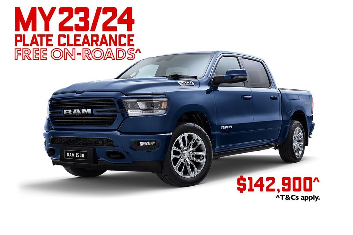 2023 RAM 1500 Laramie Sport RamBox DT 4X4 SWB