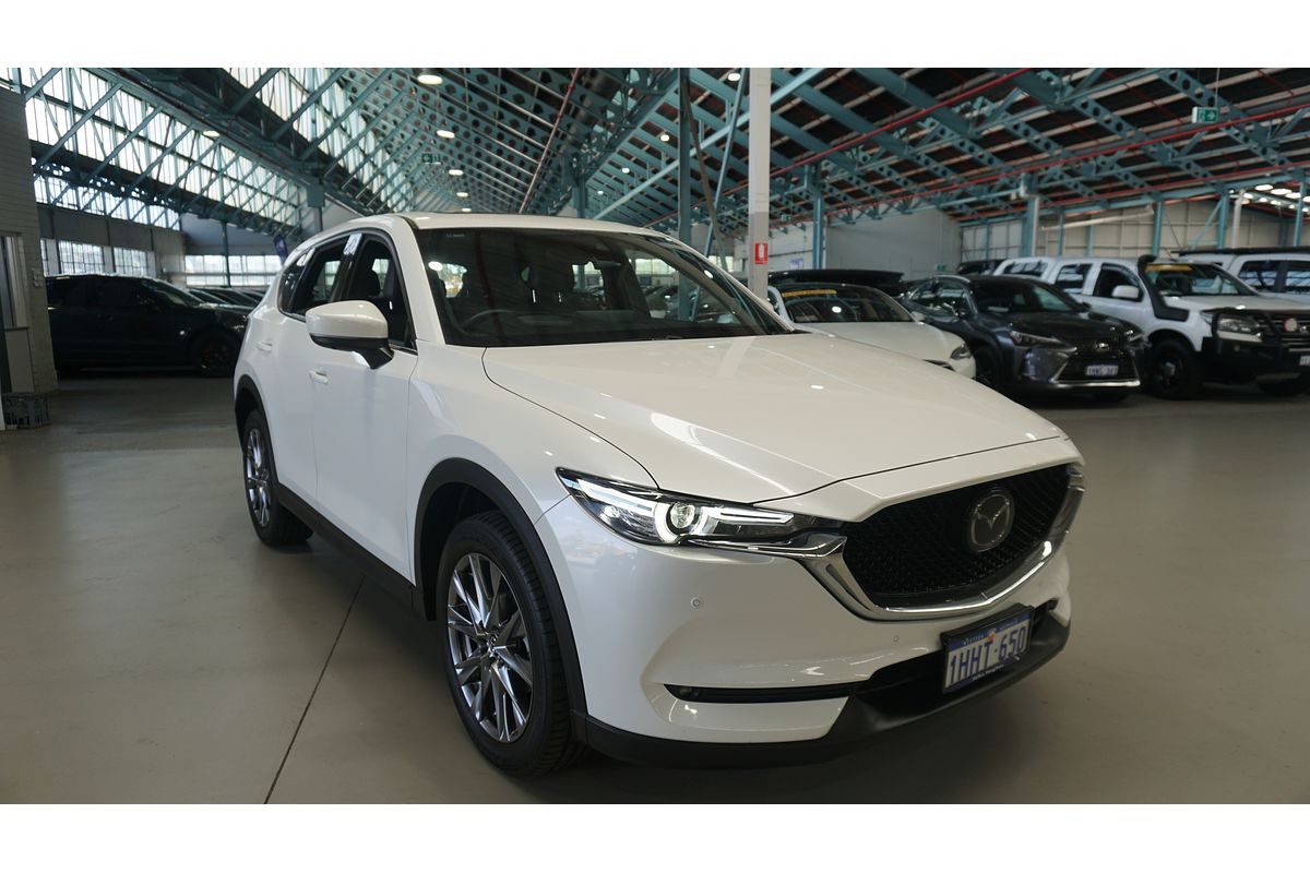 SOLD 2021 Mazda CX5 Akera in WHITE Used SUV Welshpool WA John Hughes