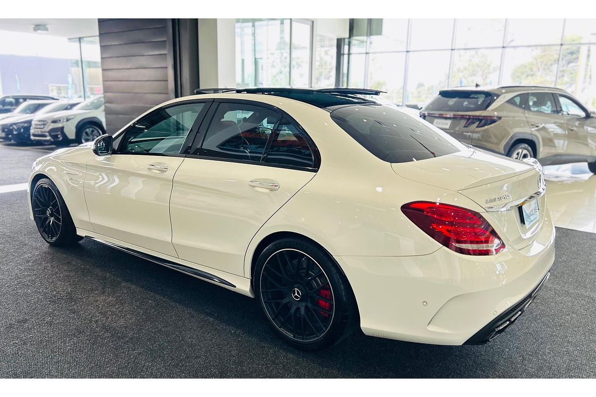 2018 Mercedes Benz C-Class C63 AMG S W205