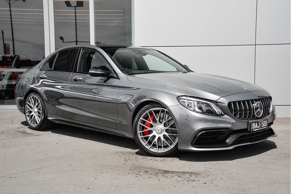 2019 Mercedes Benz C-Class C63 AMG S W205