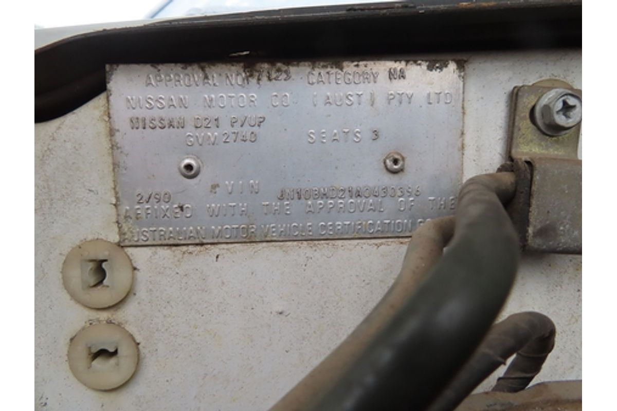 1990 Nissan Navara Nugget D21 4X4
