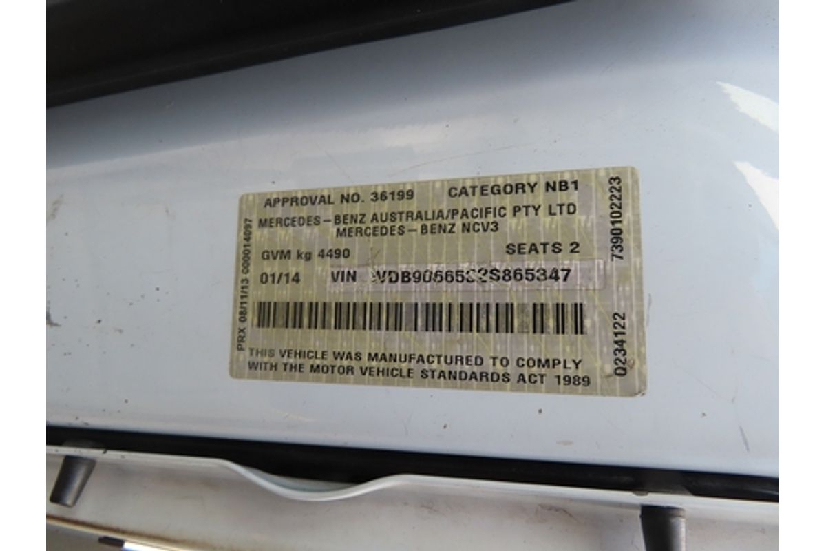 2014 Mercedes-Benz Sprinter 416CDI NCV3