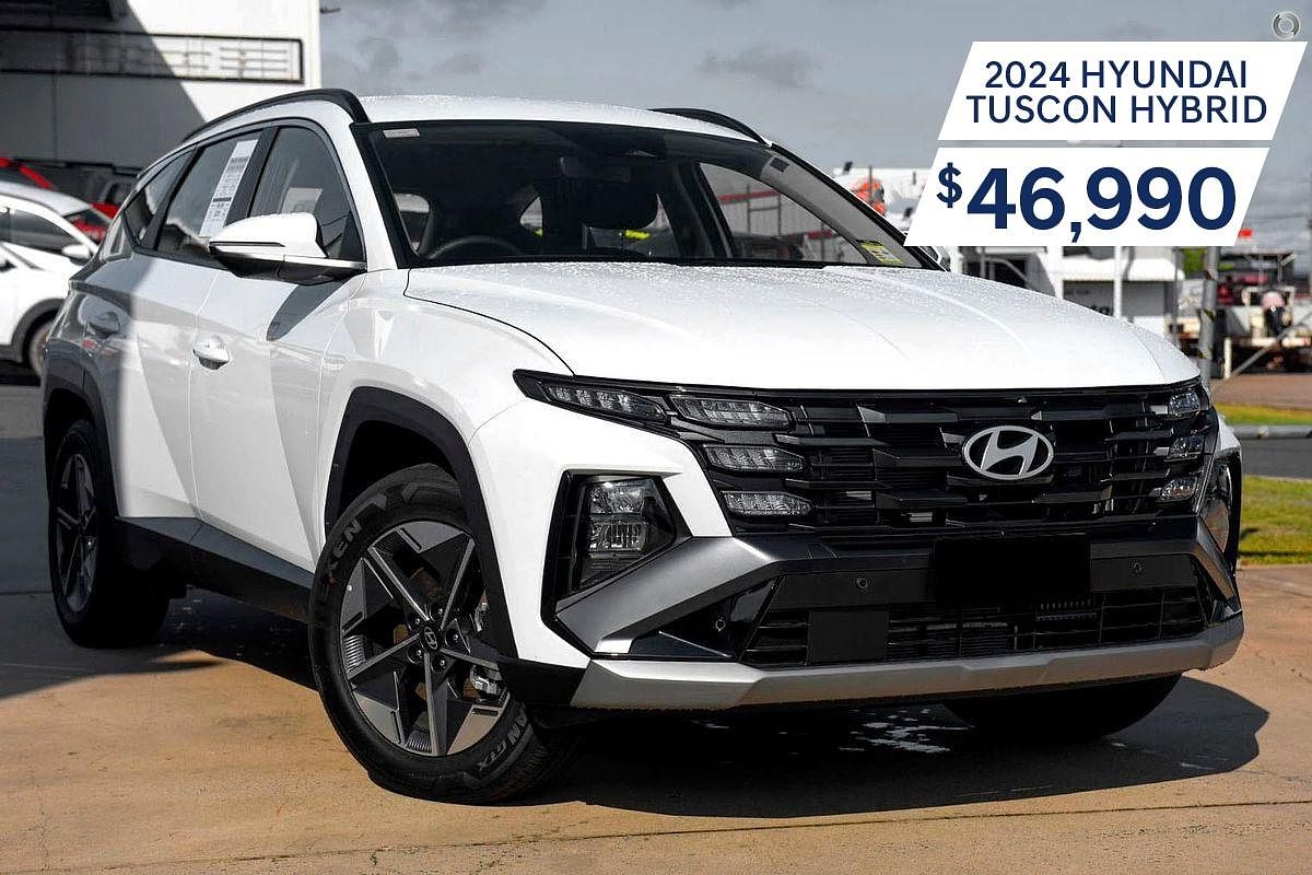 SOLD 2024 Hyundai Tucson in White Cream | New SUV | Capalaba QLD