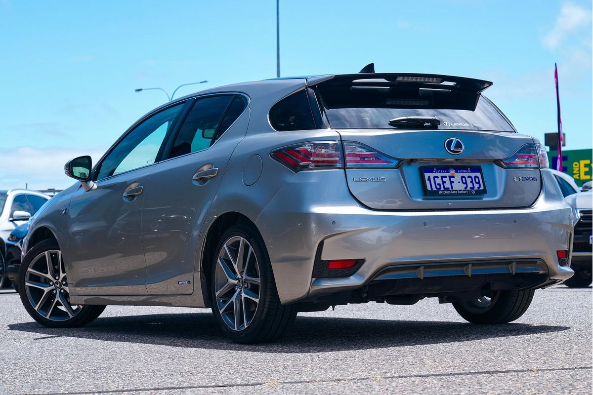 2016 Lexus CT CT200h F Sport ZWA10R