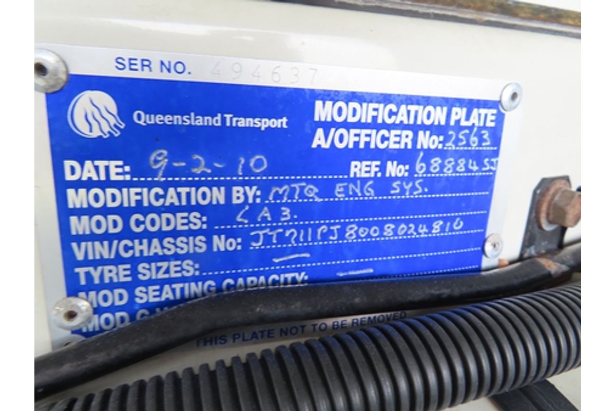 1996 Toyota Landcruiser Standard HZJ80R