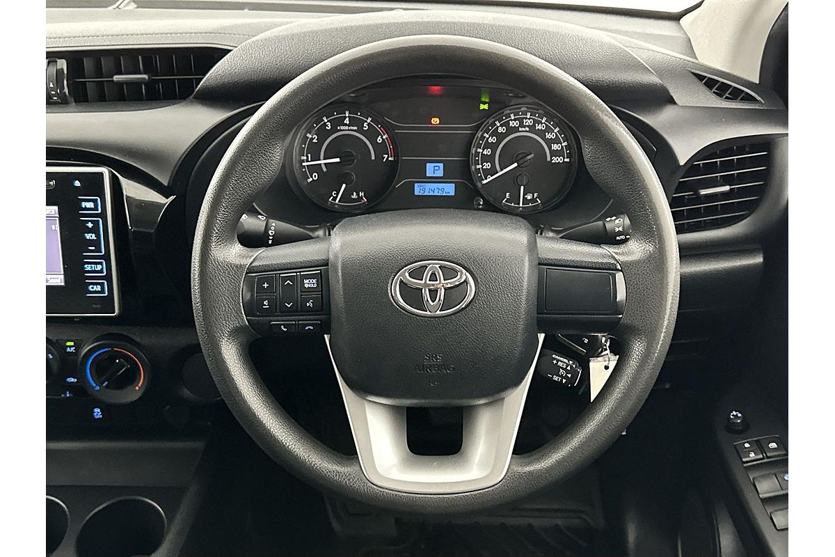 2019 Toyota Hilux Workmate TGN121R Rear Wheel Drive