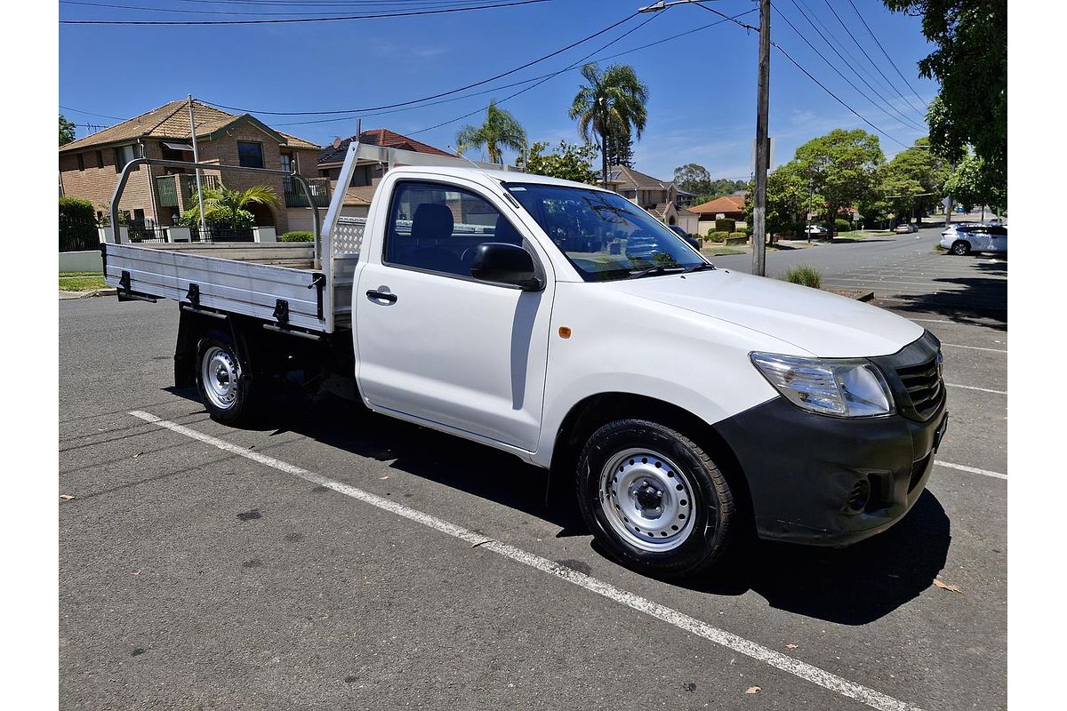 2012 Toyota Hilux Workmate TGN16R Rear Wheel Drive