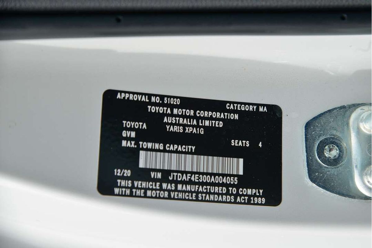 2020 Toyota Yaris GR GXPA16R
