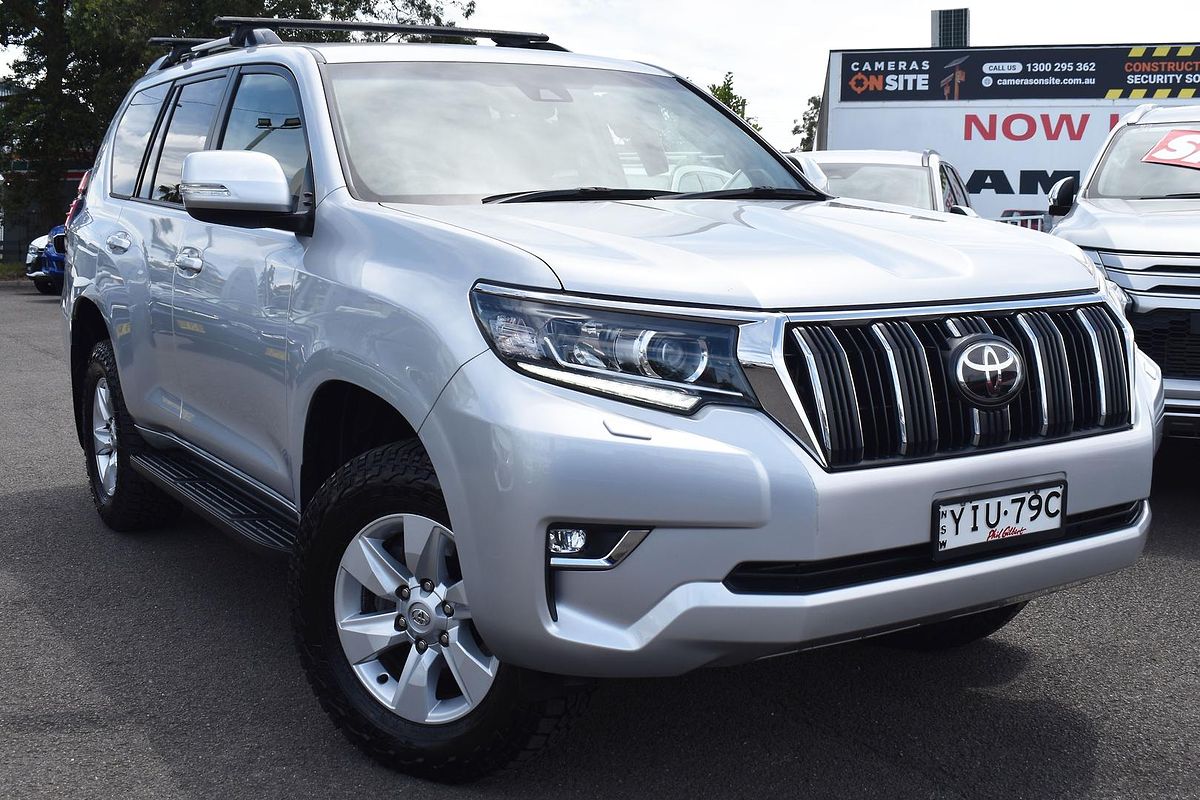 2018 Toyota Landcruiser Prado GXL in Silver | Used SUV | Kirrawee NSW