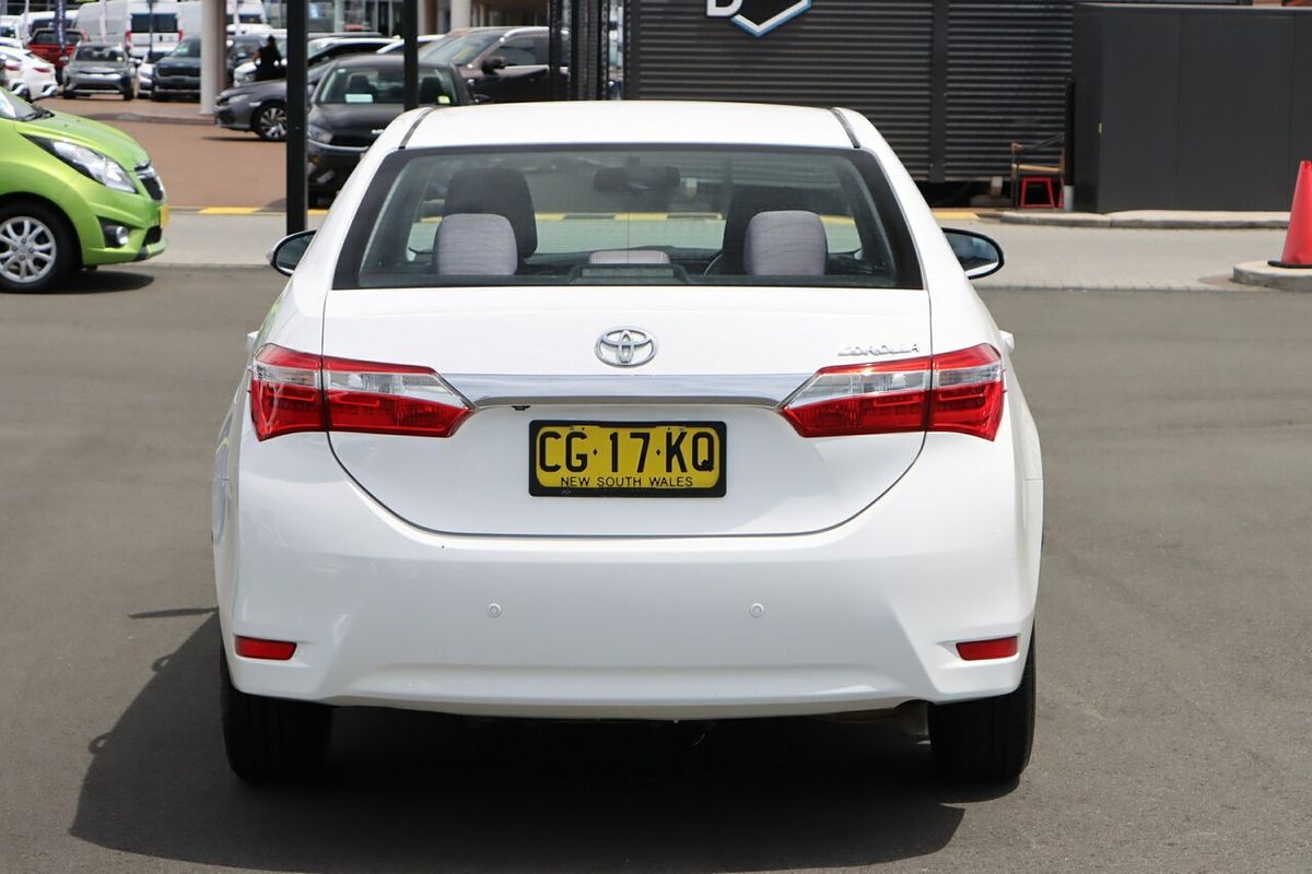2016 Toyota Corolla Ascent ZRE172R