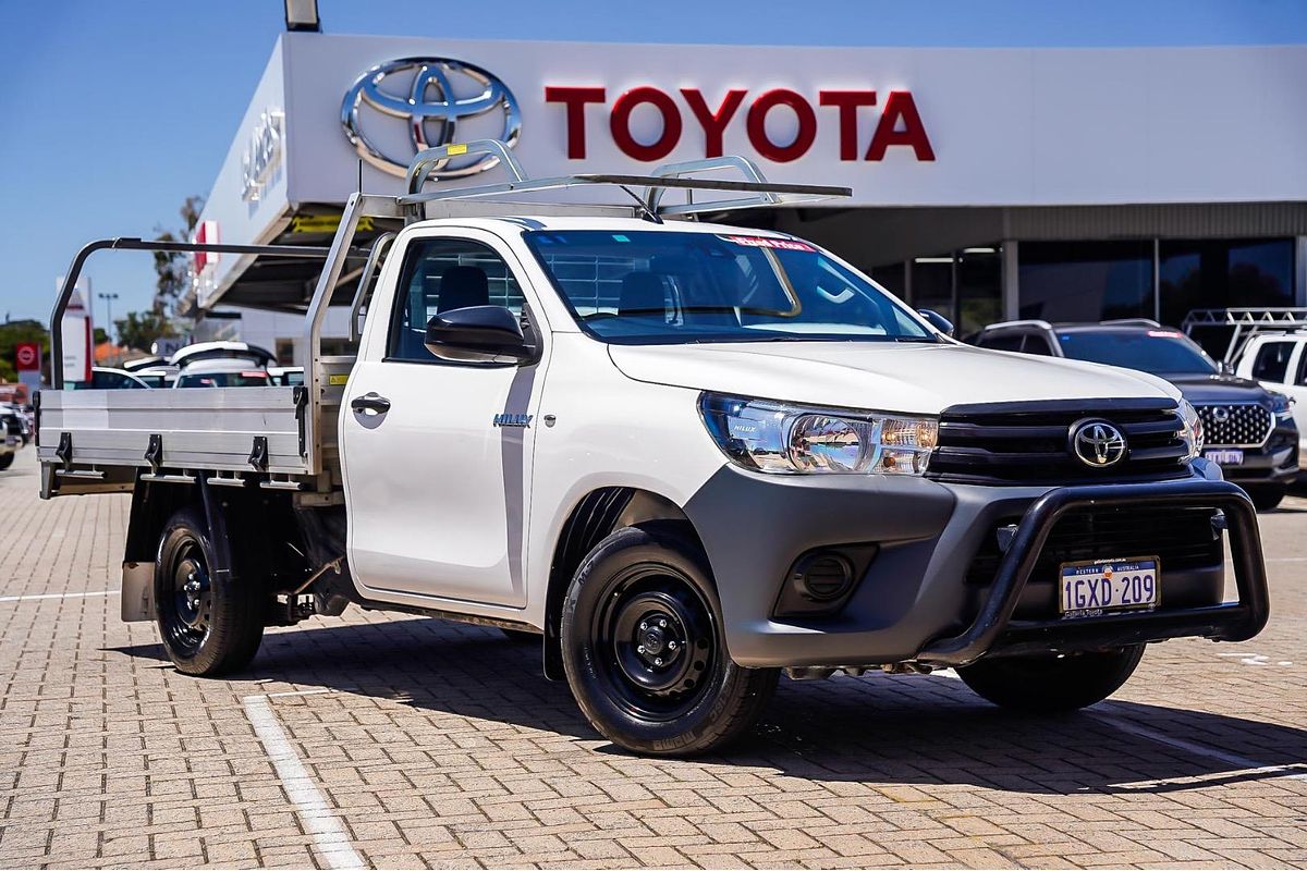 2019 Toyota Hilux Workmate TGN121R Rear Wheel Drive