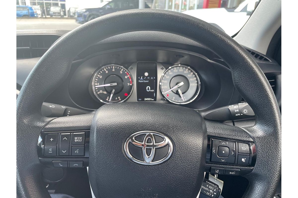 2022 Toyota Hilux Workmate TGN121R Rear Wheel Drive