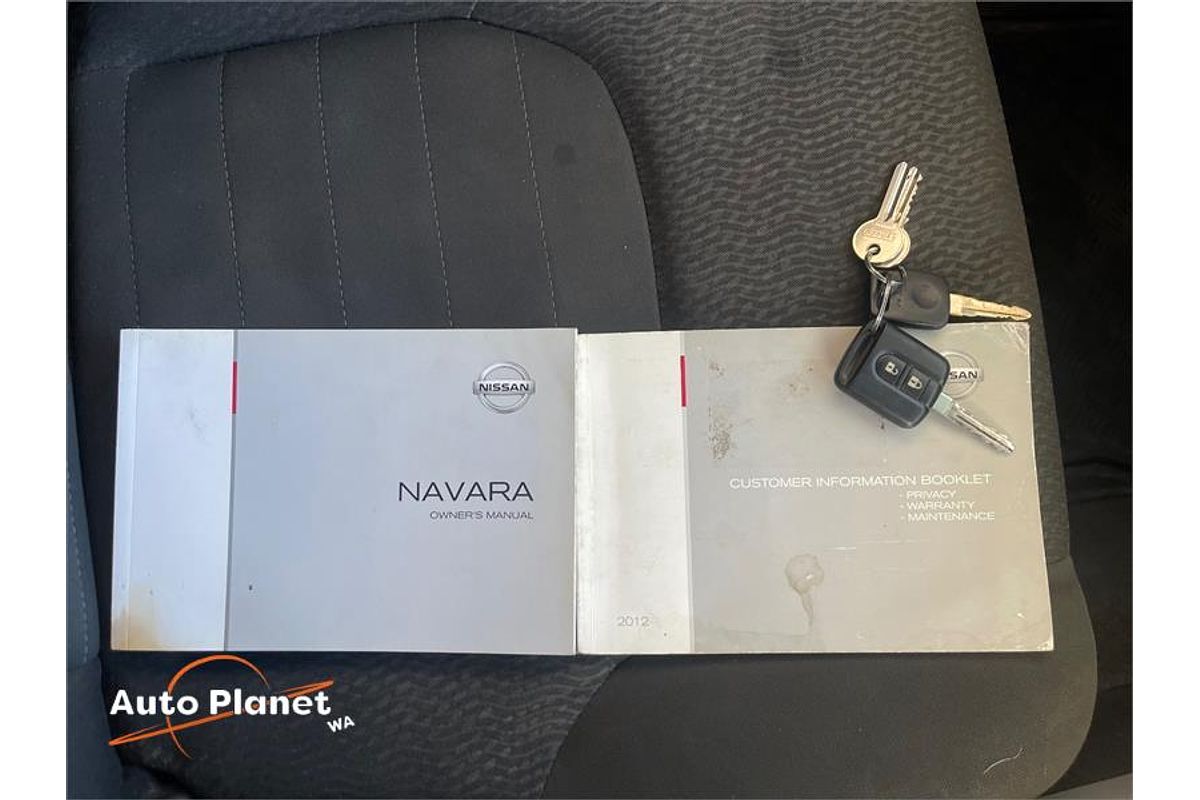 2012 Nissan NAVARA ST (4x4) D40 4X4