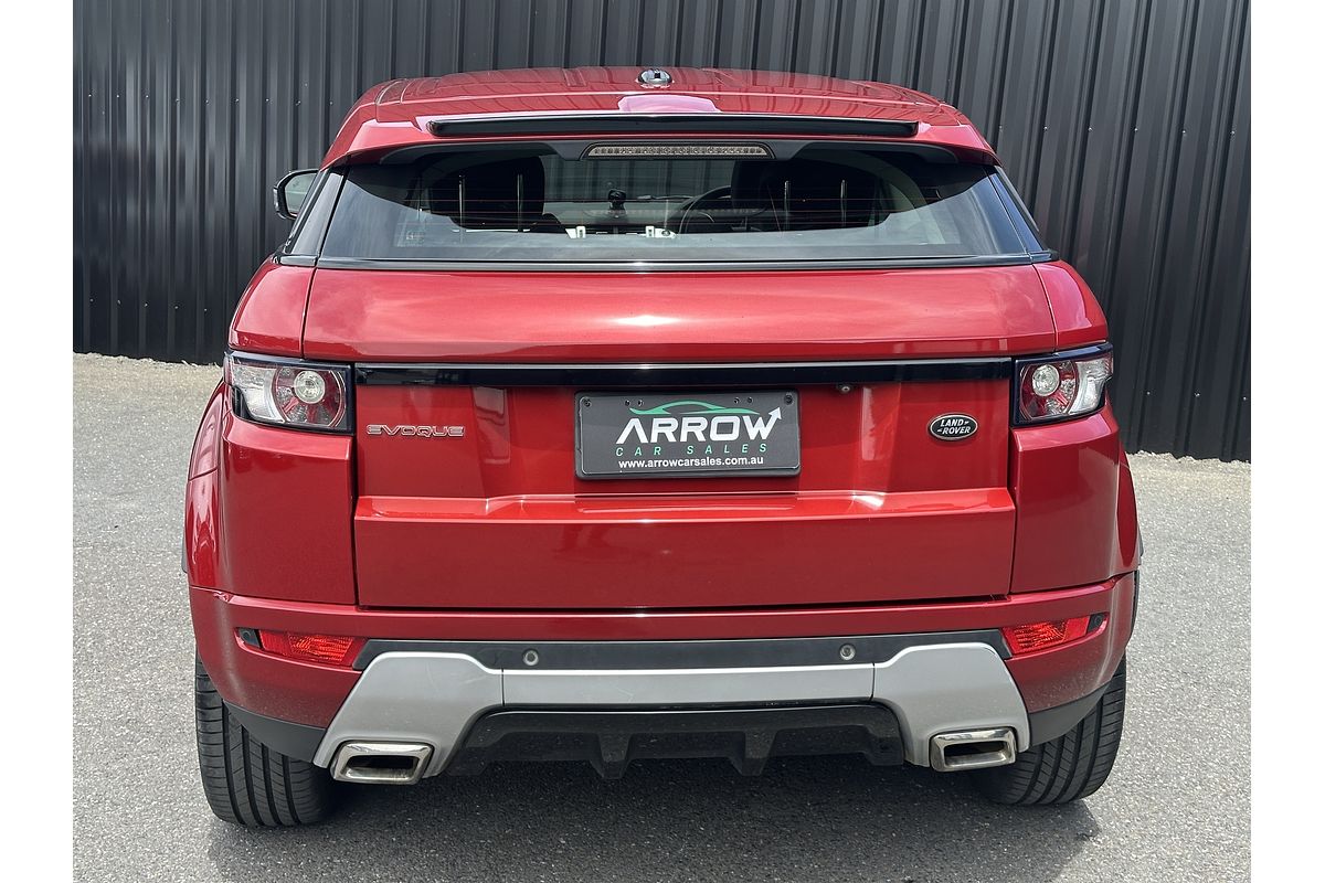 2011 Land Rover Range Rover Evoque SD4 Dynamic L538