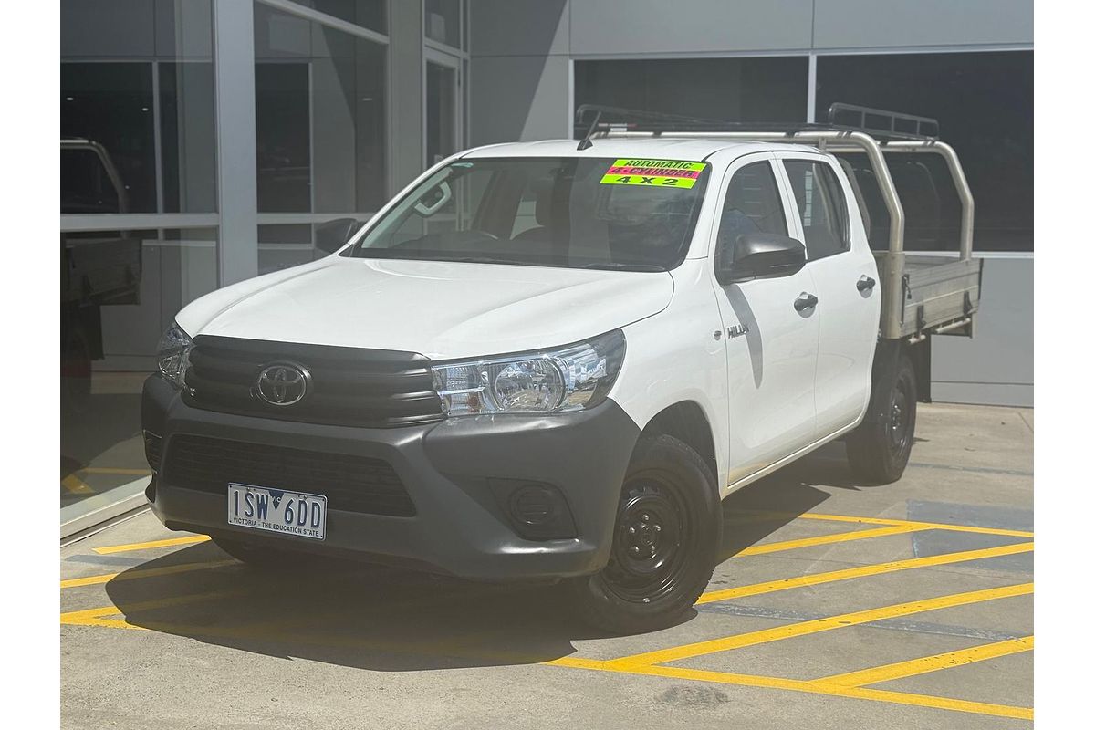 2020 Toyota Hilux Workmate TGN121R Rear Wheel Drive