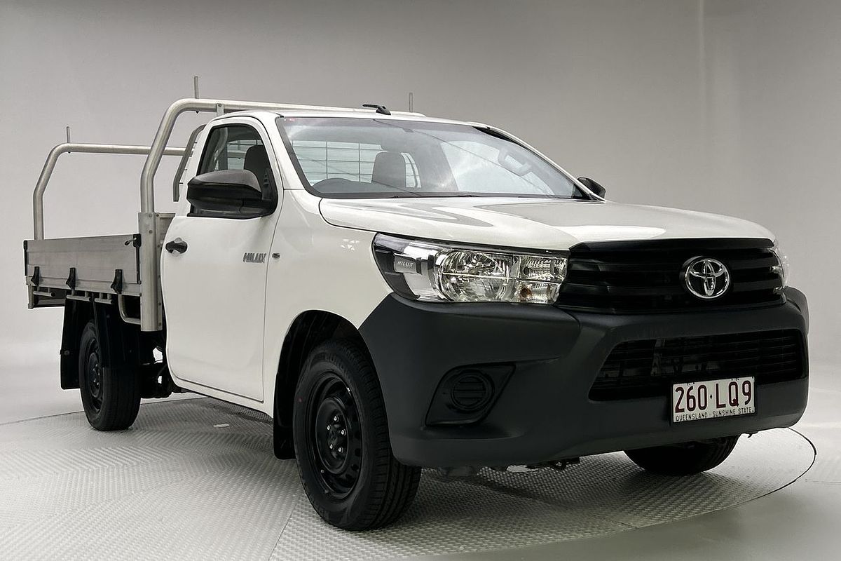 2018 Toyota Hilux Workmate GUN122R Rear Wheel Drive