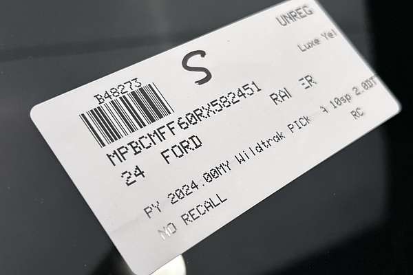 2024 Ford Ranger Wildtrak 4X4
