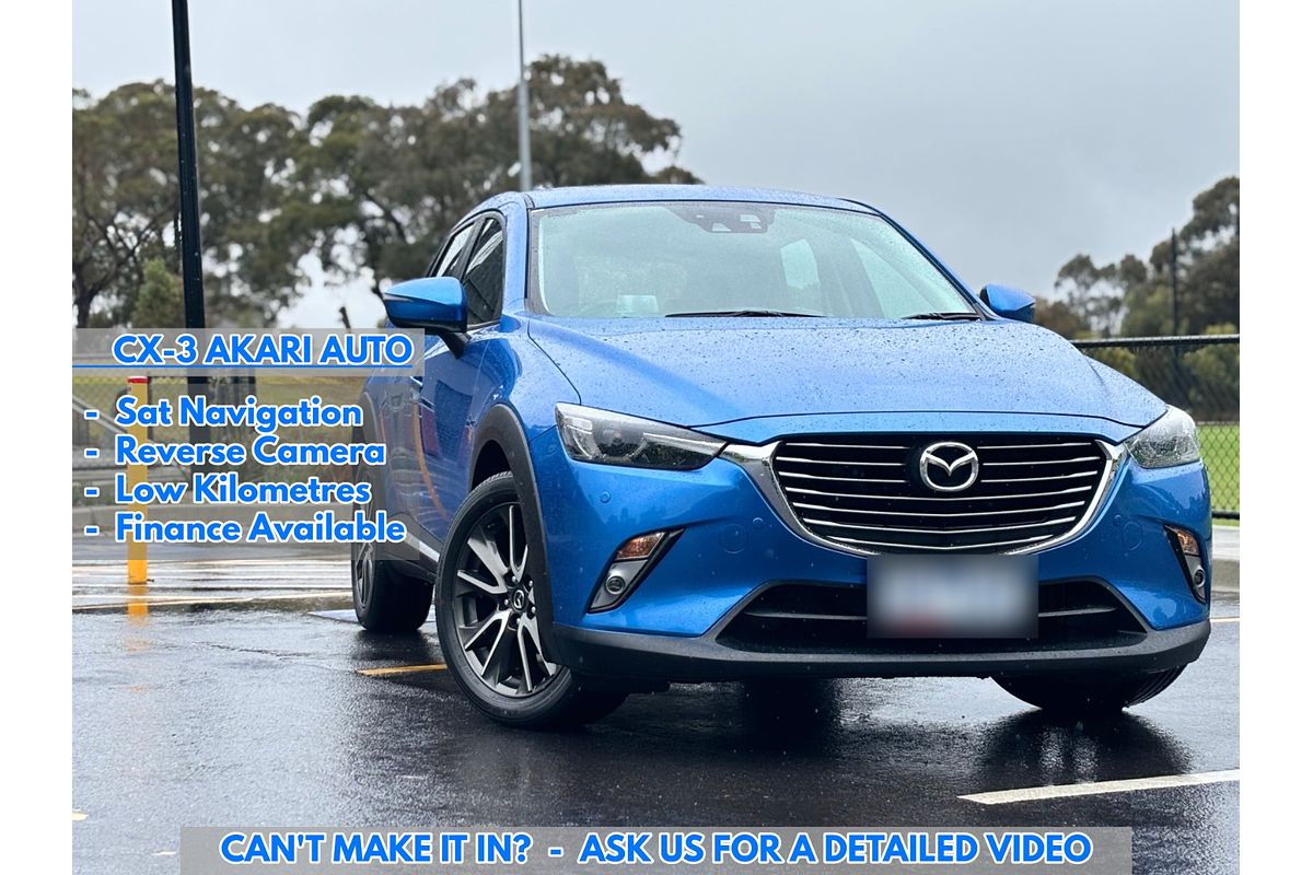 2016 Mazda CX-3 Akari DK