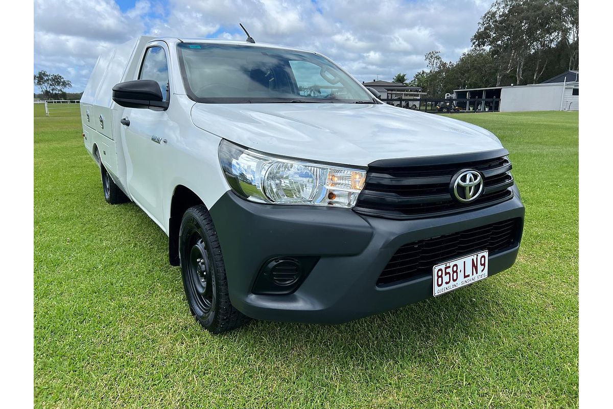 2017 Toyota Hilux Workmate GUN122R Rear Wheel Drive