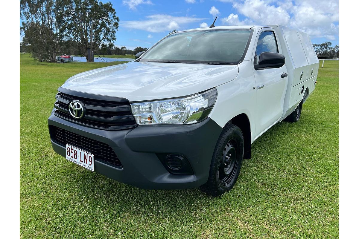 2017 Toyota Hilux Workmate GUN122R Rear Wheel Drive