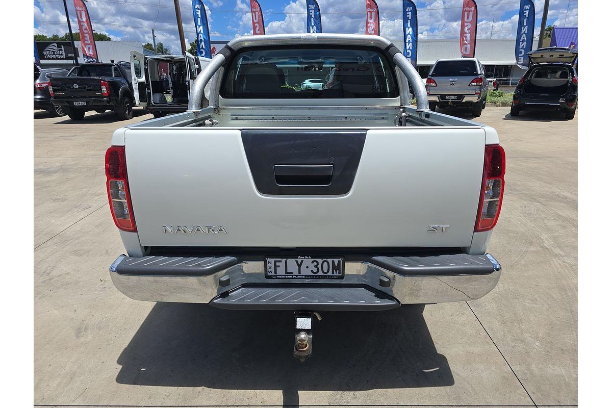 2013 Nissan Navara ST D40 Series 6 Rear Wheel Drive