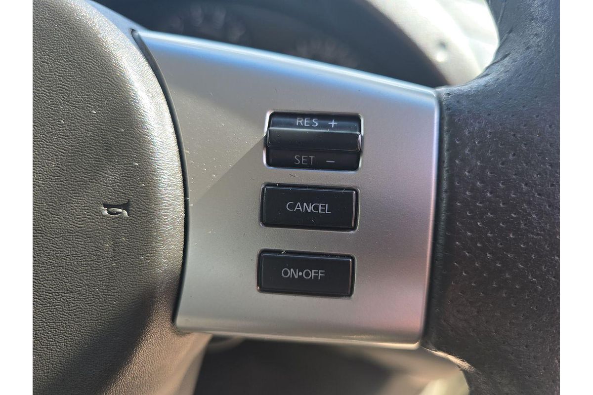 2013 Nissan Navara ST D40 Series 6 Rear Wheel Drive