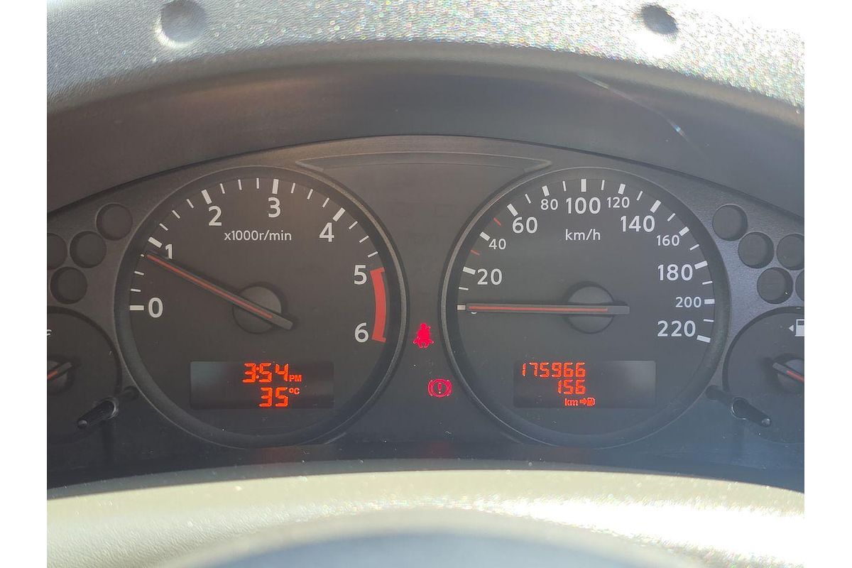 2013 Nissan Navara ST D40 Series 6 Rear Wheel Drive