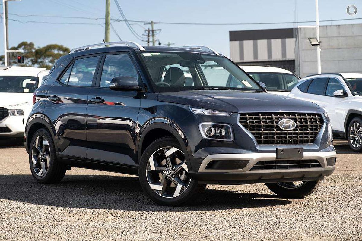 2024 Hyundai Venue Active in DENIM BLUE | New SUV | Chullora NSW