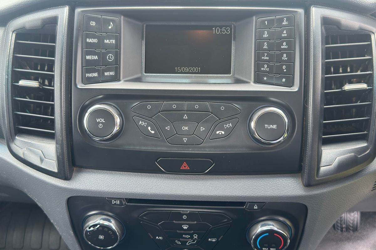 2018 Ford Ranger XL PX MkII Rear Wheel Drive