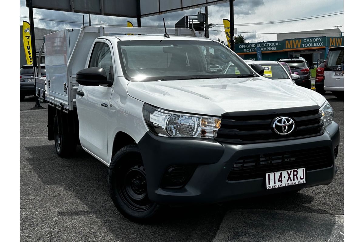 2017 Toyota Hilux Workmate GUN122R Rear Wheel Drive