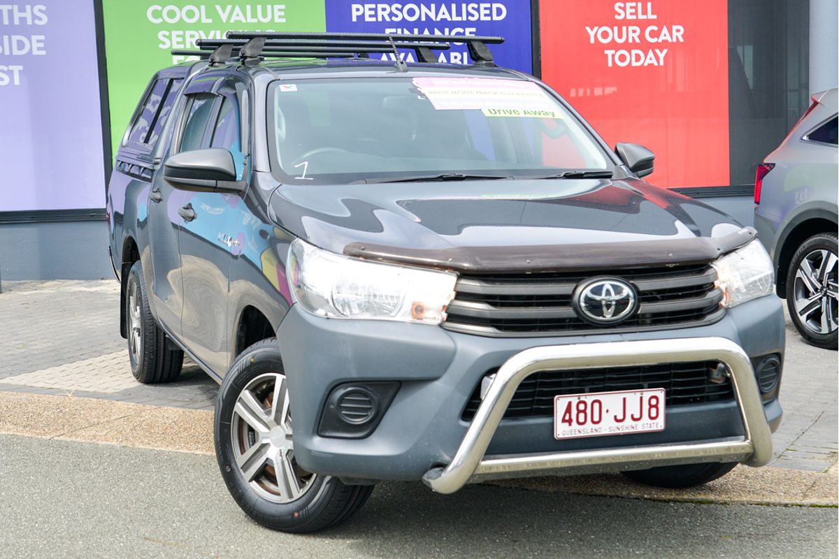 2021 Toyota Hilux Workmate TGN121R Rear Wheel Drive