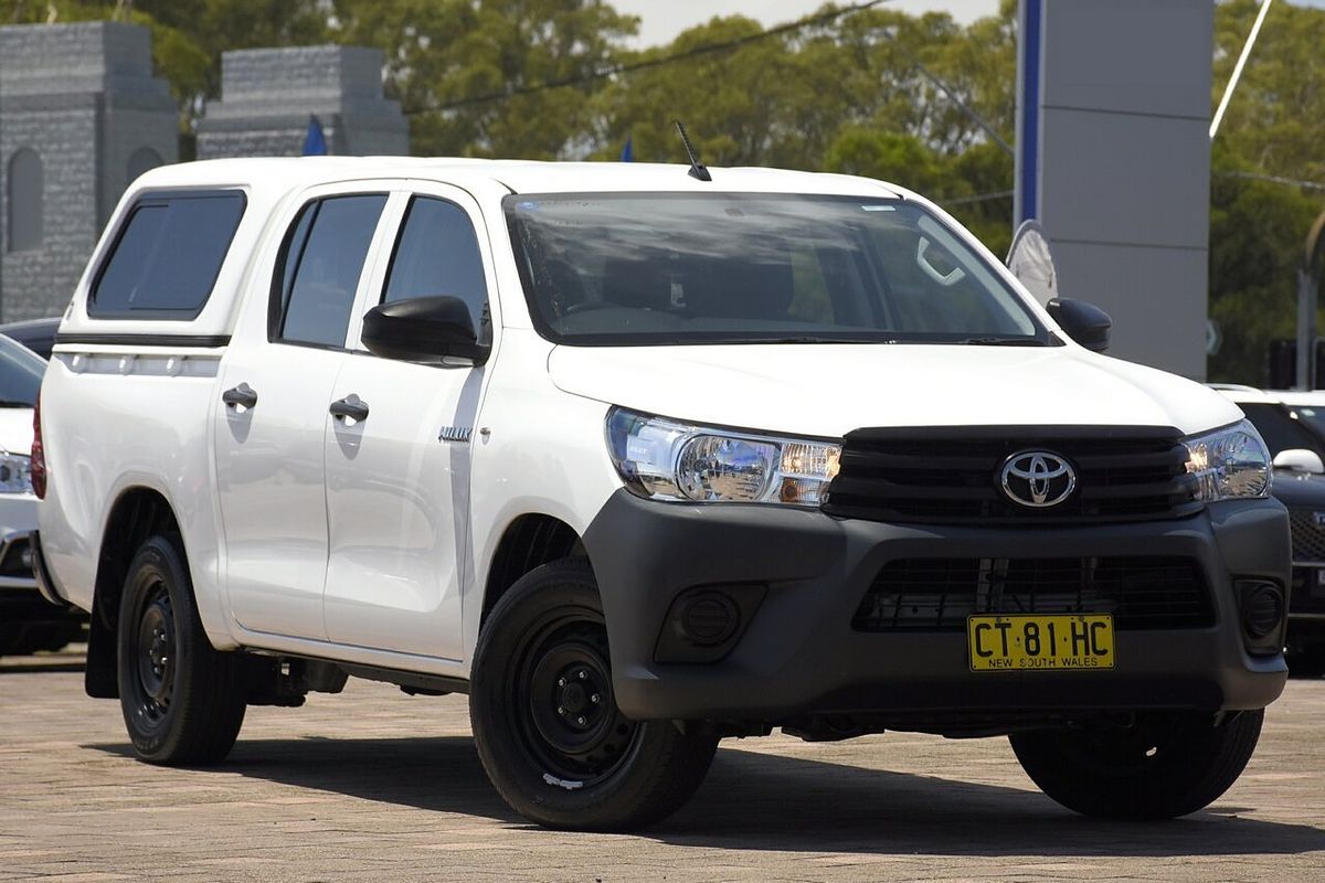 2019 Toyota Hilux Workmate TGN121R Rear Wheel Drive